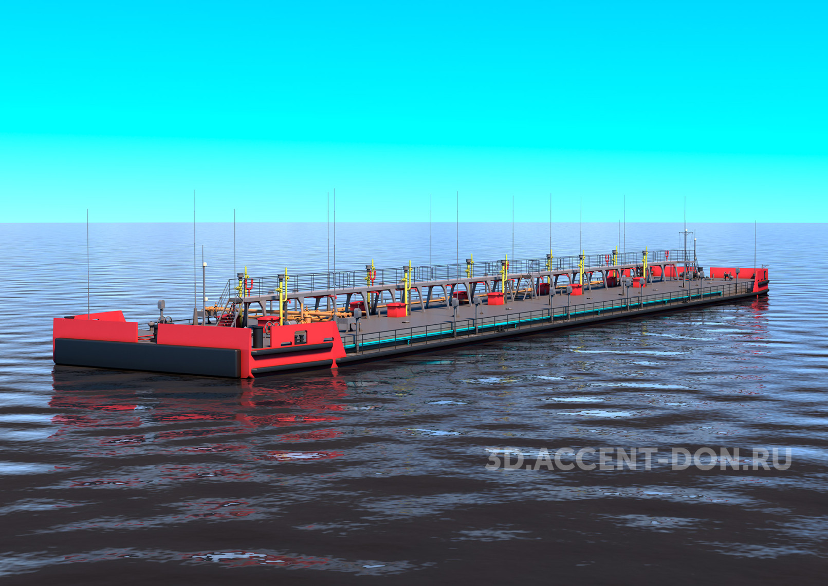 Нефтеналивная баржа Проект RDB 66.61